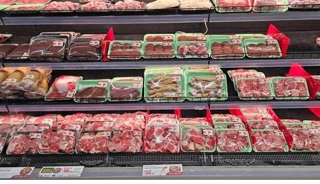 Animal protein sources at the grocery store
