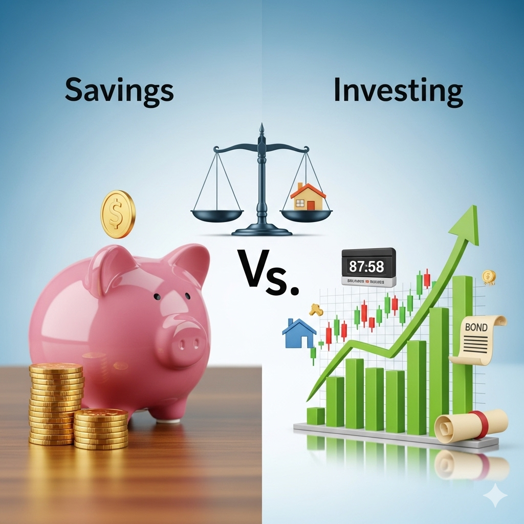 Savings Vs. investing: tips for making the best financial decision