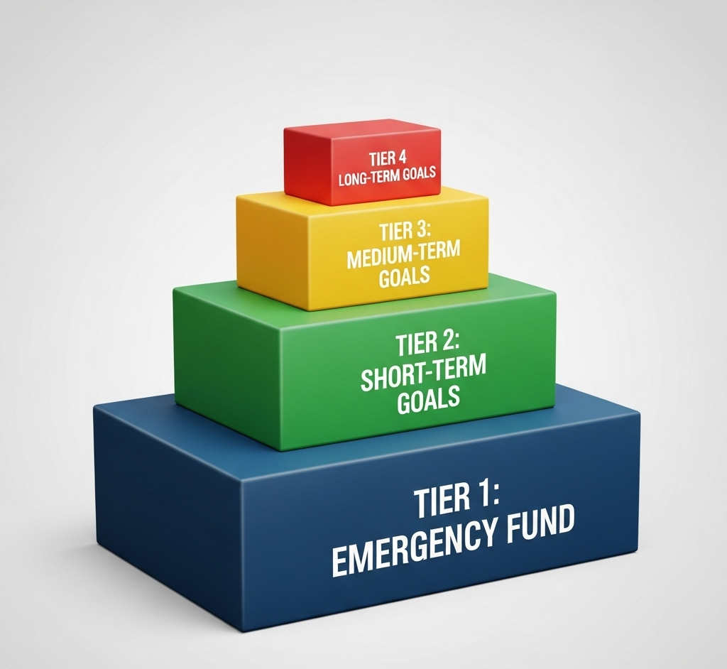 The four-tier approach to savings and investment