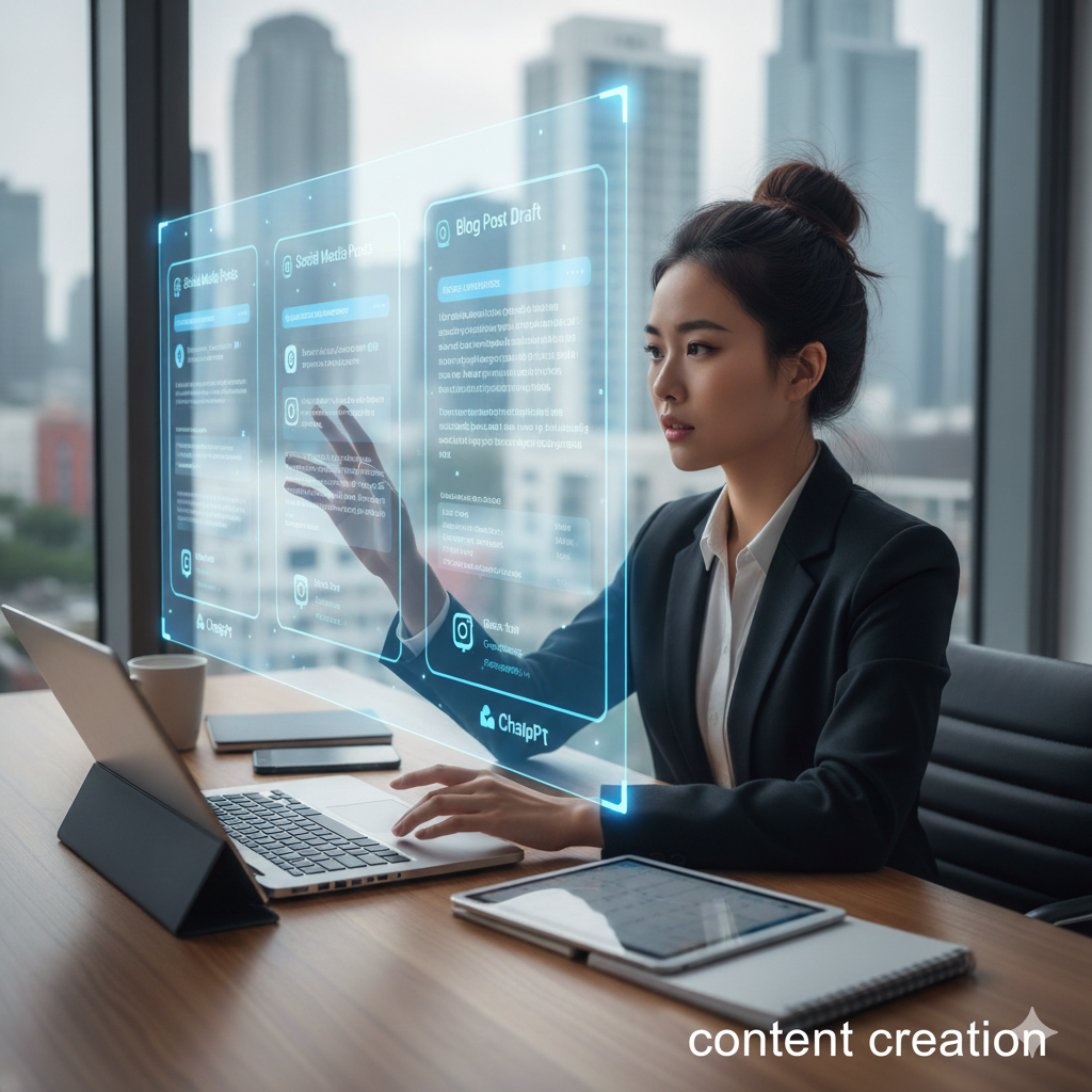 Content creation with ChatGPT