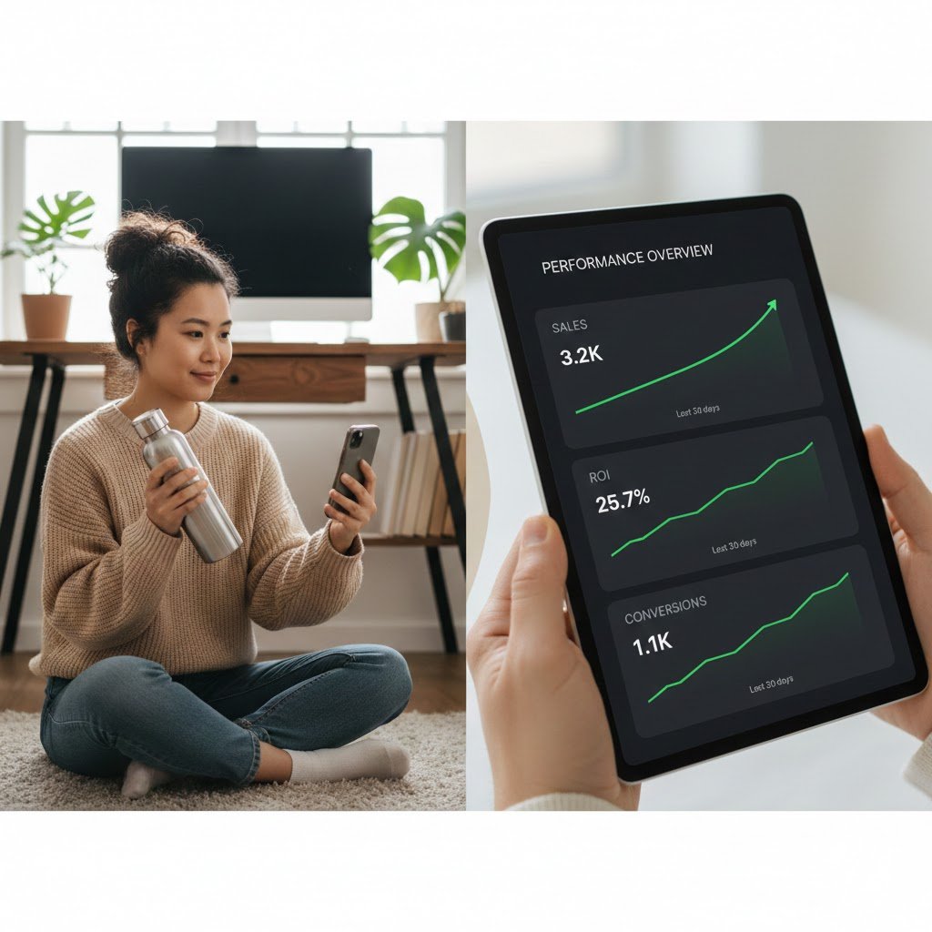 Performance-based influencer marketing