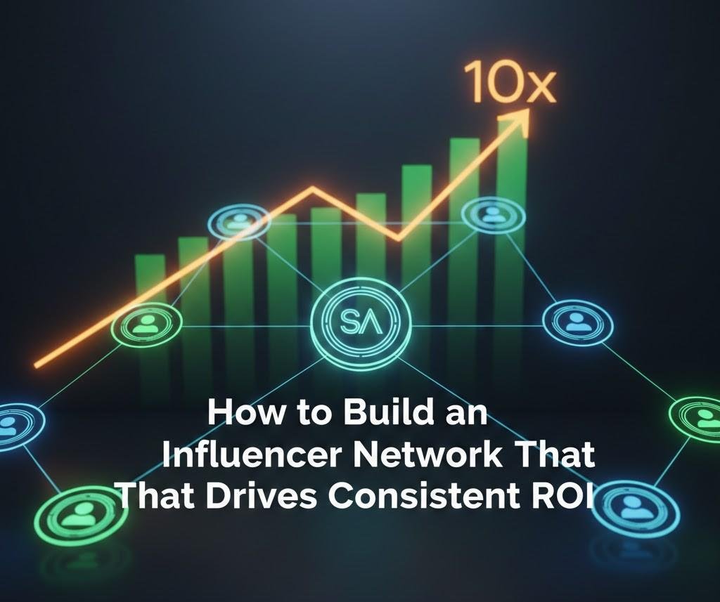 Illustration of the result of building an influencer network that drives consistent ROI 