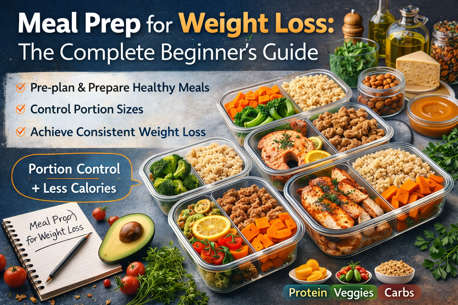 Meal prep for weight loss