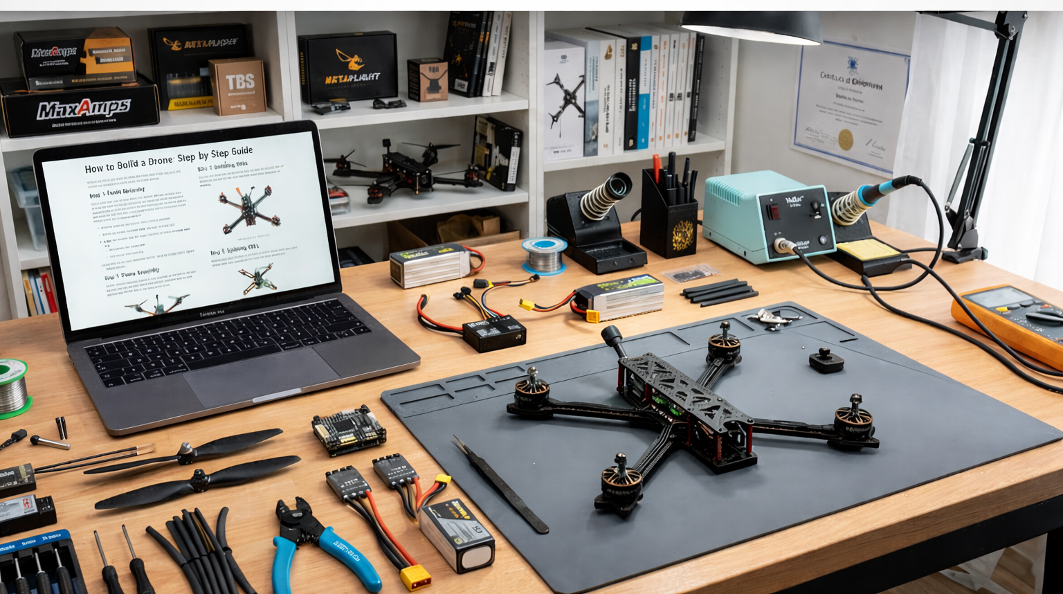 How to build a drone from the scratch: step-by-step guide