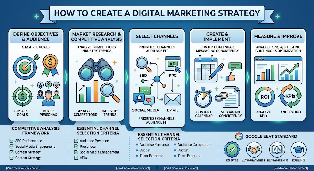 Important tips for creating a good digital marketing strategy