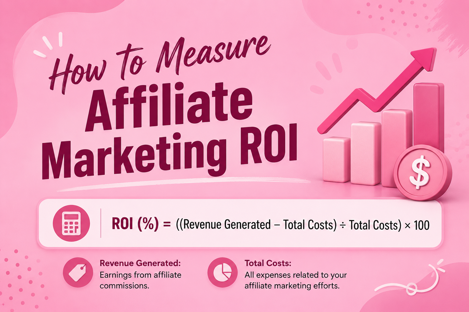 An illustration of how to measure affiliate marketing ROI